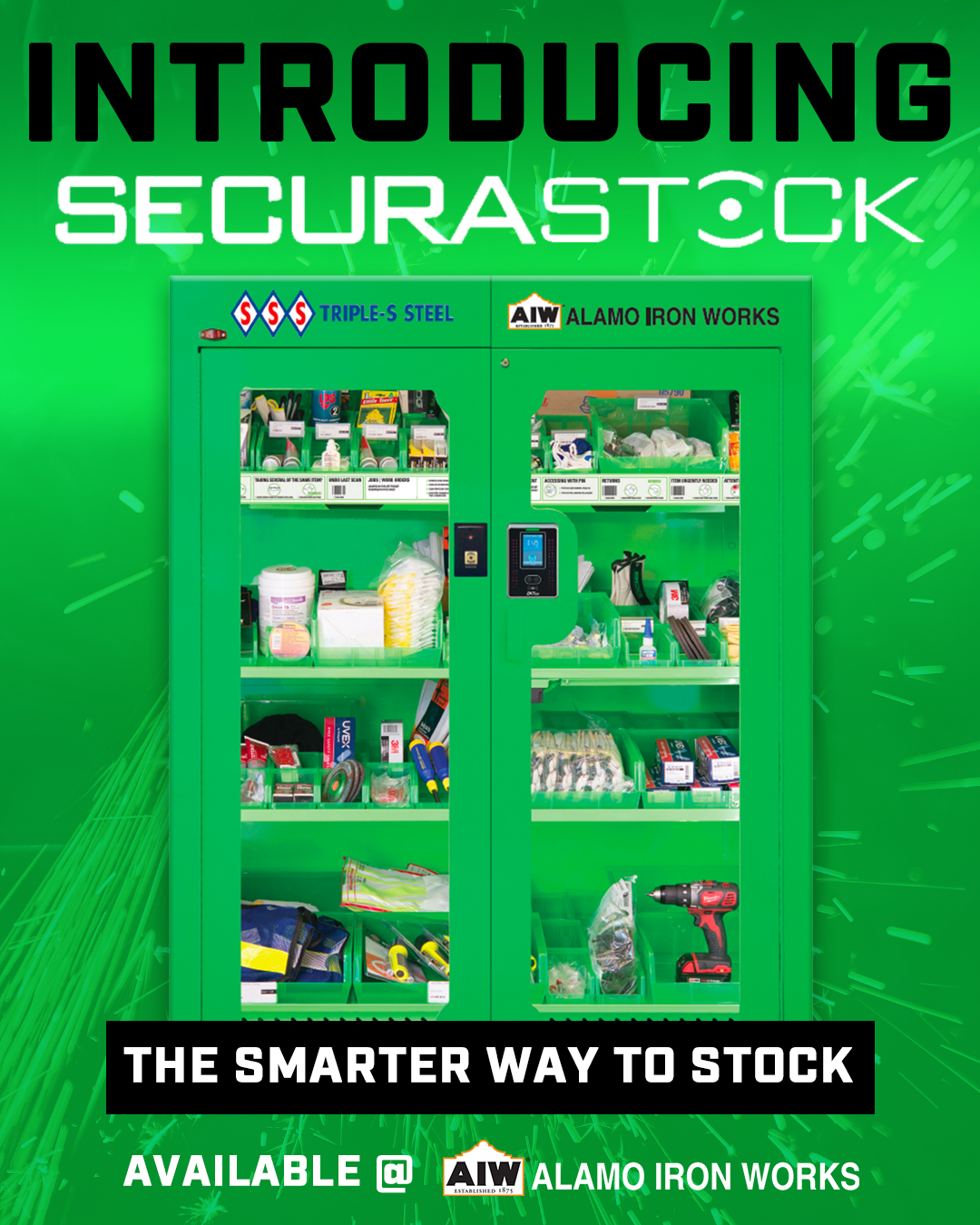 Securastock at Alamo Iron Works